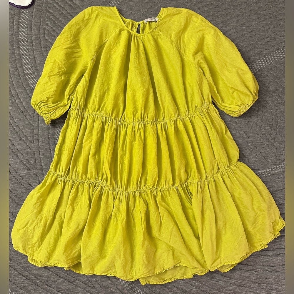 Devotion TWINS Lime Green Dress